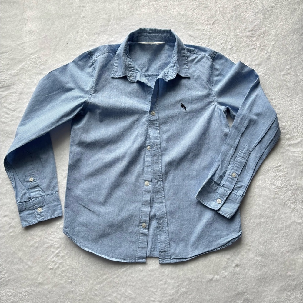 Light Blue Long Sleeve Shirt for boy Size 7/8